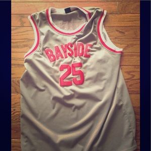 Zack Morris #25 Basketball Jersey